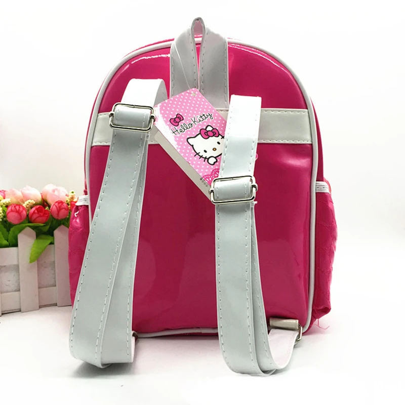 Детский мини-рюкзак HELLO KITTY, женская сумка на одно плечо из искусственной кожи, Многофункциональный маленький рюкзак для девочек, Женский студенческий рюкзак
