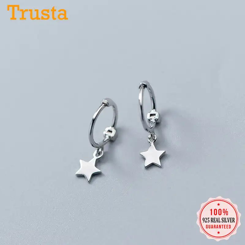 925 Sterling Silver Star Stud Earrings Pink Cz For Girls Teens Girls Jewellery Speedexservicecenter Com