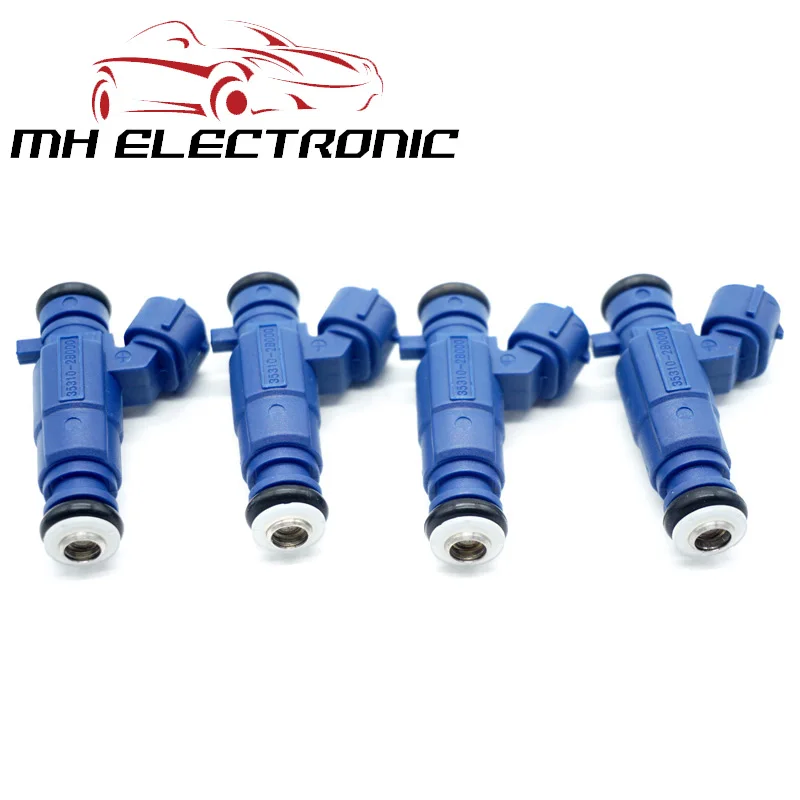 MH Электронный 4 шт./лот 35310-2B000 353102B000 35310 2B000 Топливная форсунка Форсунка для hyundai i20 i30 Kia Cee'D 1,4