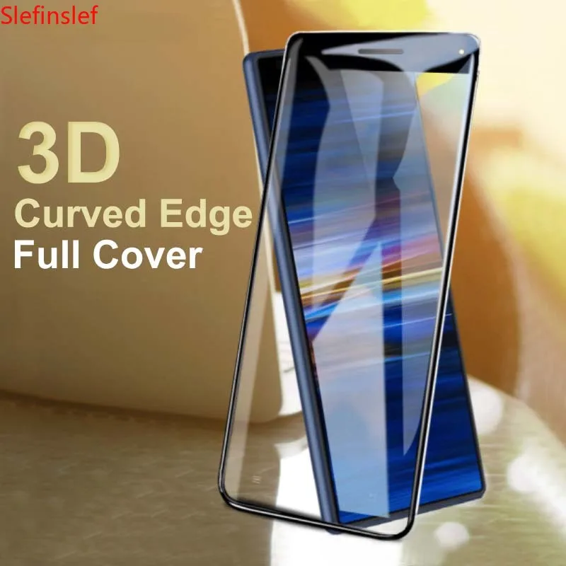 3D изогнутое полноэкранное защитное закаленное стекло для Sony Xperia 10 Plus XZ4 XZ3 XZ1 Compact XZ