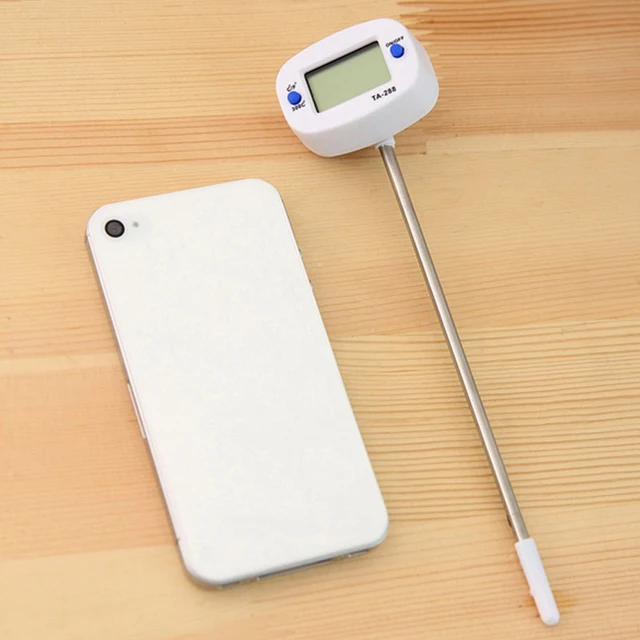 1Db Digitális Konyhai Hőmérő Bbq -Hoz Elektronikus Étel Szonda Víztej Húshőmérséklet Szerszámok - Image 5