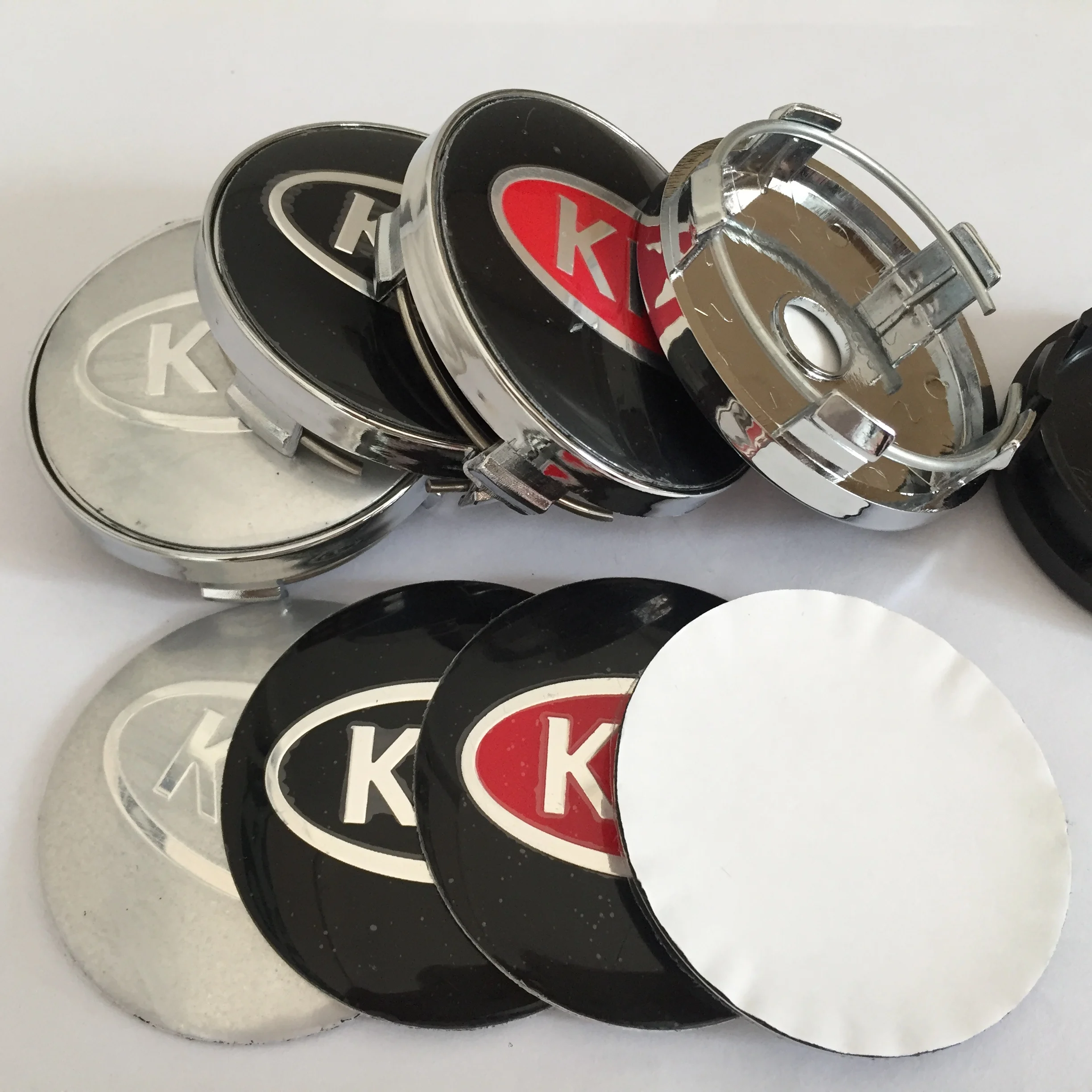4pcs 56mm 58mm 60mm 65mm 68mm Car Wheel Center Cap Badge dust-proof covers emblem sticker car Styling accessories | Автомобили и