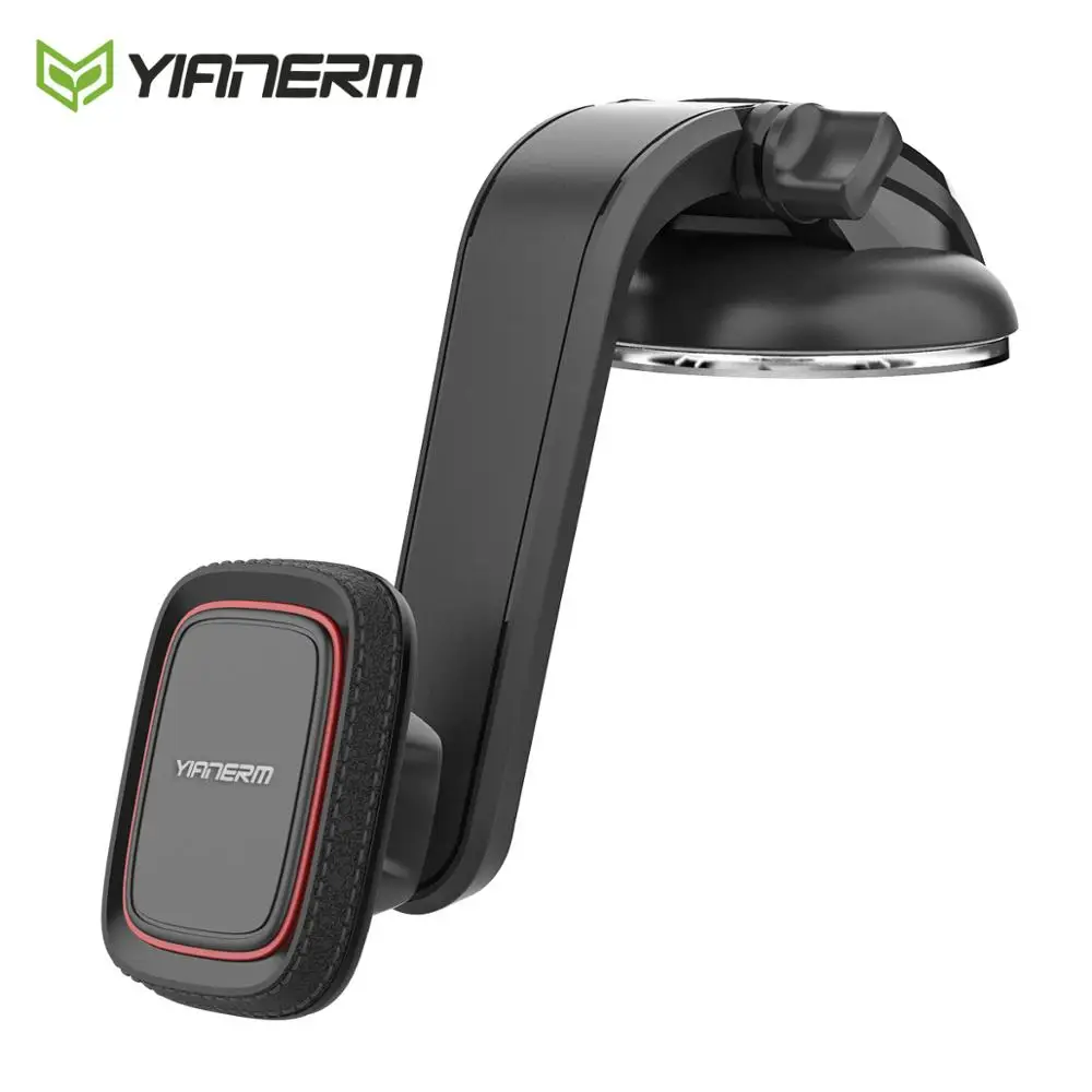 Skup Yianerm samochodowy magnetyczny uchwyt na telefon 6 magnes regulowane ramię deska rozdzielcza stojak w samochodzie dla iPhone X Xs Max Samsung S9 S8 Plus