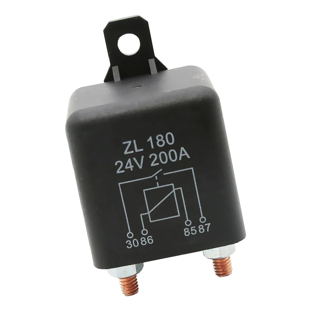 24V 200A Split Charge ON/OFF Relay for Motorbike Car Bike Van Boat