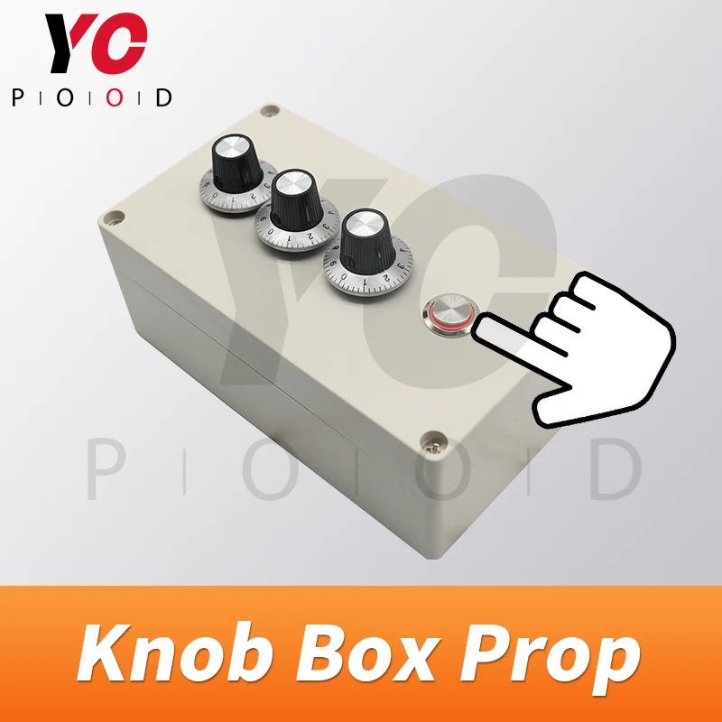 YOPOOD ручка ящика реквизит для комнаты бега вращайте три ручки в правое положение