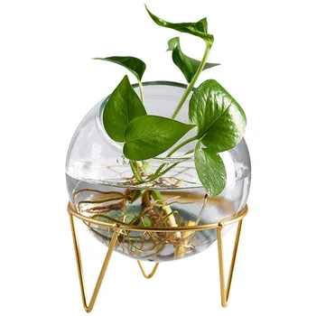 

Micro Landscape Decoration Ornaments Miniature Model Glass Vase Transparent Hydroponics Plants Container Office Decoration Gift