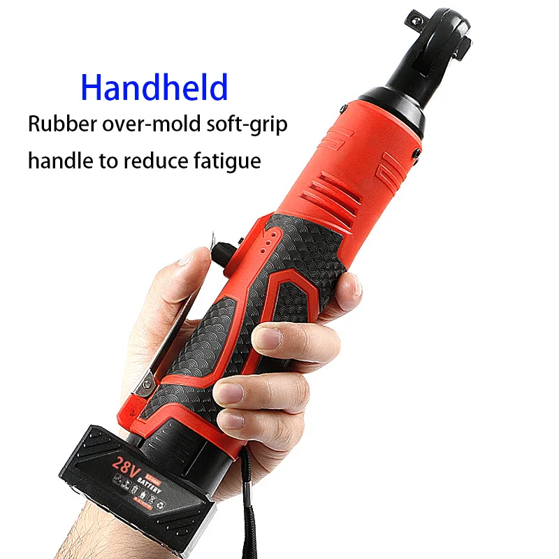 Electric Ratchet Wrench Socket Set Quick Release Spanner Wrench Rechargeable Wireless Scaffolding Power Tools Chave Catraca