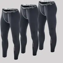 Мужские Компрессионные Леггинсы для бега, занятий спортом, бега, баскетбола, спортзала, штаны из спандекса