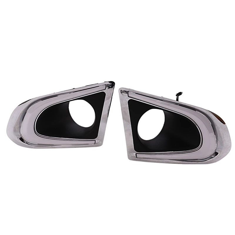 

Car Flashing DRL Daytime Running Lights Fog Lamp Cover Headlight 12V with Turn Signal Light for Chevrolet TRAX Chevy 2014 2015 C