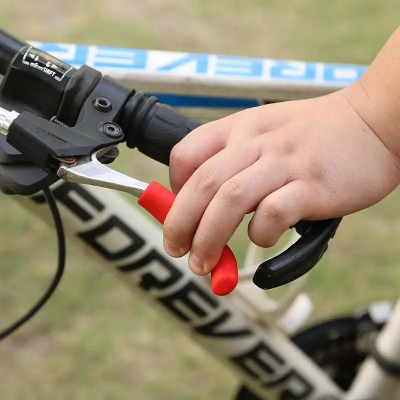Ручка для велосипедного тормоза силиконовый чехол MTB дорожный велосипед противоскользящая Защитная крышка
