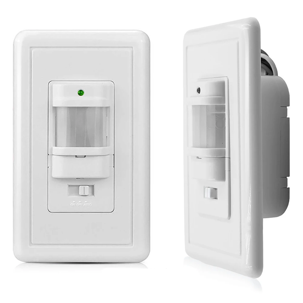

Body Infrared Motion Sensor Switch Detector Wall Mount LED Lamp Light Control 115*70*42mm 50HZ/60HZ Infrared Sensor Switch