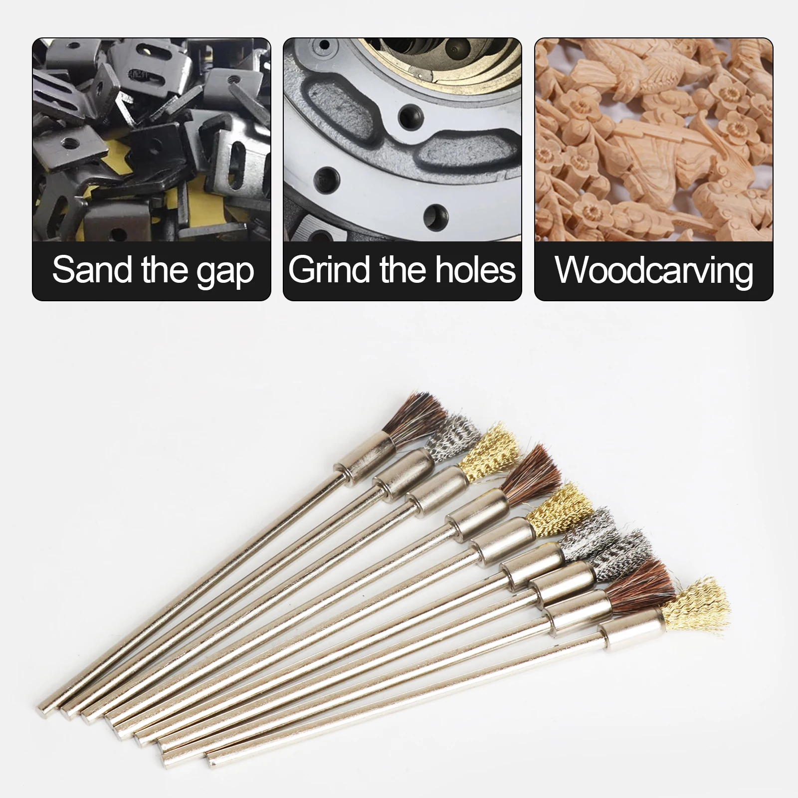 Рисунок 3 - шт., Концевая щетка из нержавеющей стали