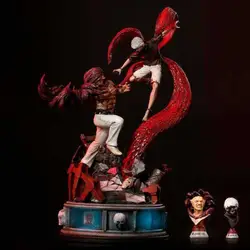 Японский Гуль канеки Кен против Гекко Джейсон битвы сцены Статуэтка из полистоуна фигурка Коллекция Модель игрушки X2932
