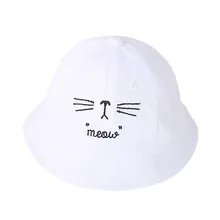 Jaycosin модная детская однотонная женская шапка с большим краем, Солнцезащитная Рыбацкая шапка, Панамы, Детские желтые зимние женские шапки