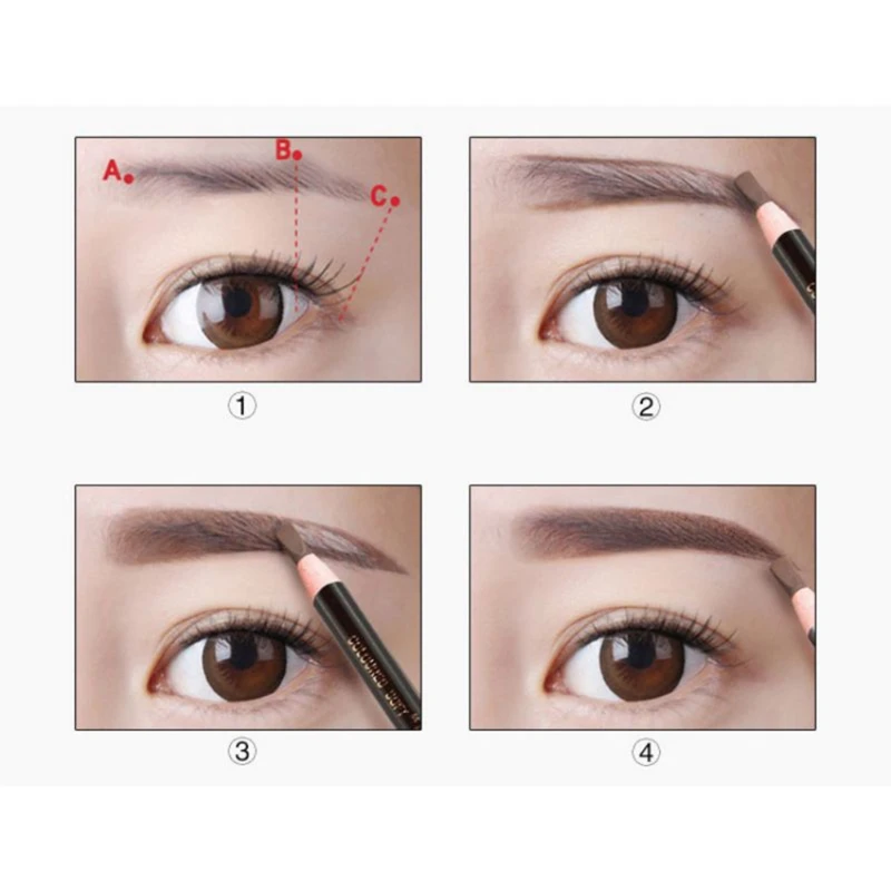 

Eyebrow Pencil Pro Eye Brow Beauty Waterproof Sweat-proof Smudge-proof Lasting Easy Coloring Eyebrow Pen
