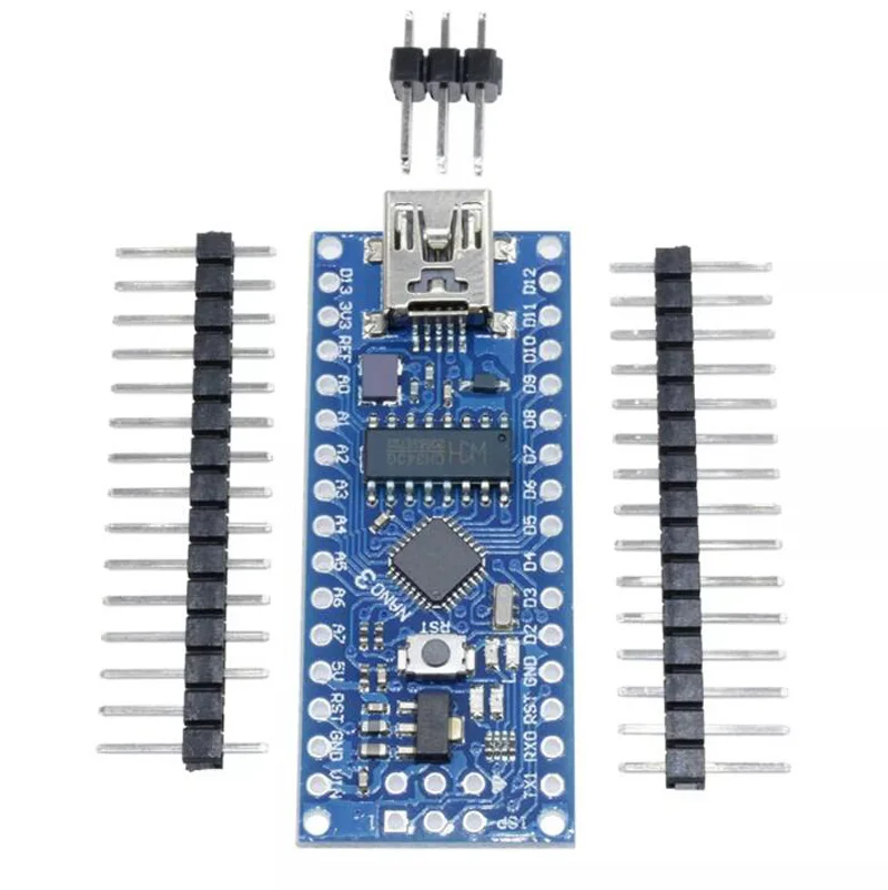 Diy совместимая плата Nano V3.0 ATmega168/328 P CH340G/5 В 16 м микроконтроллер для Arduino ATF