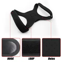 Портативный Эластичный прочный внешний аккумулятор Рюкзак ремень дышащий черный удобный VR Волшебная наклейка для Oculus Quest аксессуары