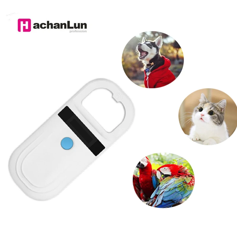 Escáner de mano RFID para mascotas, escáner USB para animales, ISO11784/5, lector de identificación de animales, Chip para perro, gato, caballo, envío gratis
