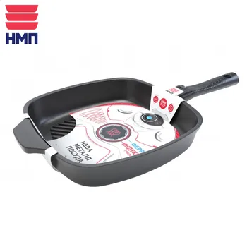 

Pans НМП 59428G Pan Home Garden Kitchen Dining Bar Cookware NMP Нева Металл Посуда grill induction Titan 2 Black Griddles & Grill Pans 26cm-35cm Square grill pan Ferra Induction polymer-keram