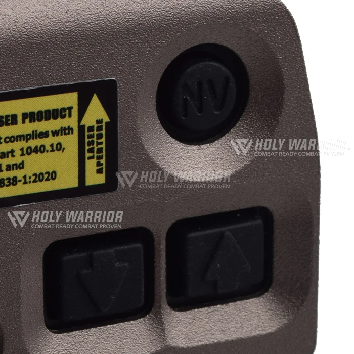 Holy Warrior SHW1 Silver coated glass EQTECH EXP-S3 Holographic red dot sight Hunting or airsoft GBB AEG use Full detail restore red dot sight