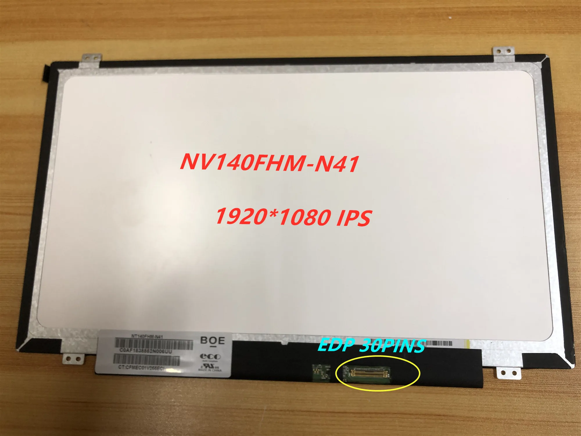 NV140FHM-N4A NV140FHM-N41 N31 N140HCE-EAA EAB LP140WF1-SPK1 14 0 &quotFHD IPS LCD Screen Non-touch EDP 30PINS | Компьютеры и офис