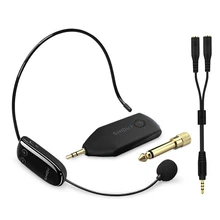 

SHIDU UHF Wireless Microphone Headset Handheld Mic System Portable 3.5/6.5mm Plug Receiver For Voice Amplifier Speakers Teachers