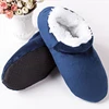 Lowest Price Online Winter house Slippers For Men Suede Plush Floor Slippers Lazy Shoes Home Slippers Big size 47 Male slippers ► Photo 3/6