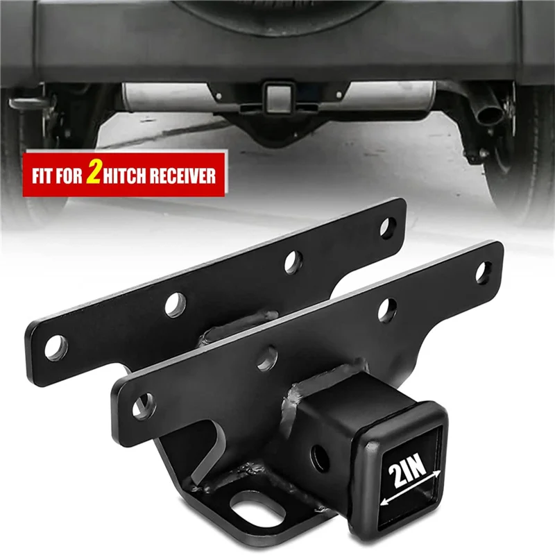 2 Inch Rear Bumper Towing Trailer Hitch Receiver Class Kit For Jeep