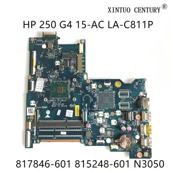 

817846-501 815248-501 817846-601 815248-601 For HP 250 G4 15-AC Laptop Motherboard ABQ52 LA-C811P W/ N3050 100% tested working