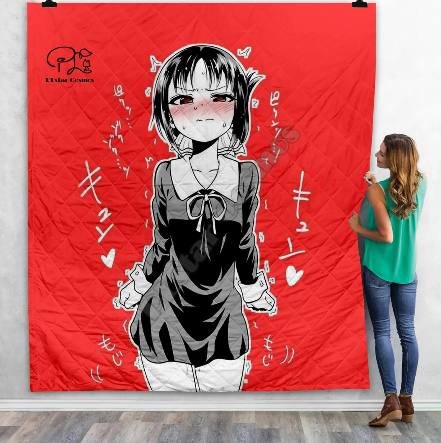 Аниме девушка сексуальная Re Zero Rem 3D одеяло для детей взрослых постельные