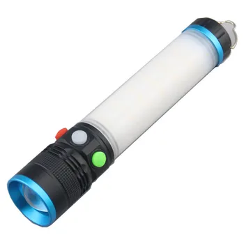 

XANES 800 Lumens Flashlight 6 Modes USB Rechargeable Magnetic Attraction Torch Light Waterproof Hunting Emergency Lamp Hook
