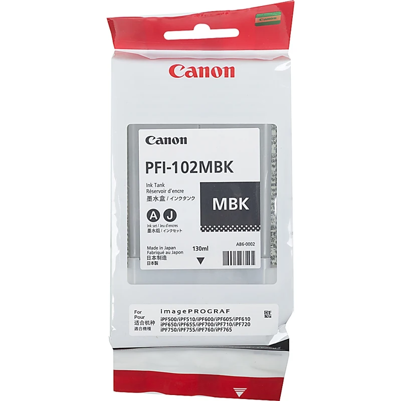 Картридж Струйный Canon Pfi 102мbk Купить