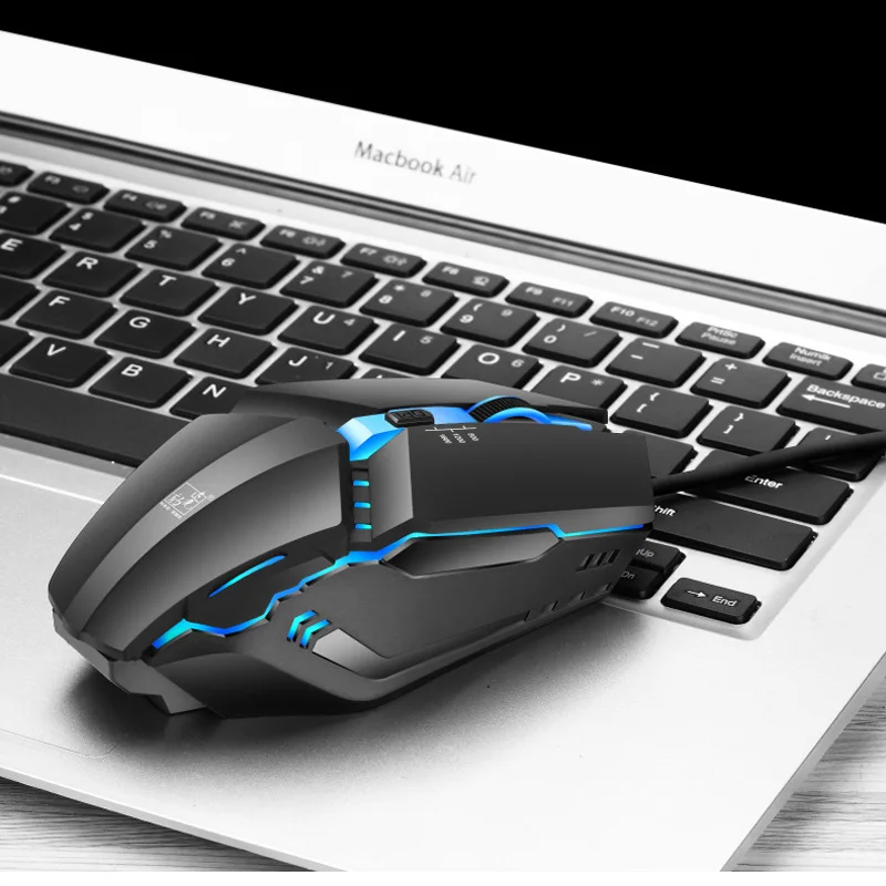 Кабель игровой 7 дыхательный светодиодный светильник оптическая мышь Проводная геймерская USB компьютерная мышь ноутбук Настольный 4D ПК для домашнего использования офис