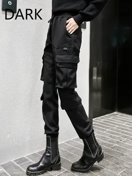

Women's Overalls 2020 New Large Size Fat Mm Loose Bf High Waist Was Thin And Handsome European Goods Tide Brand Women's Leggings