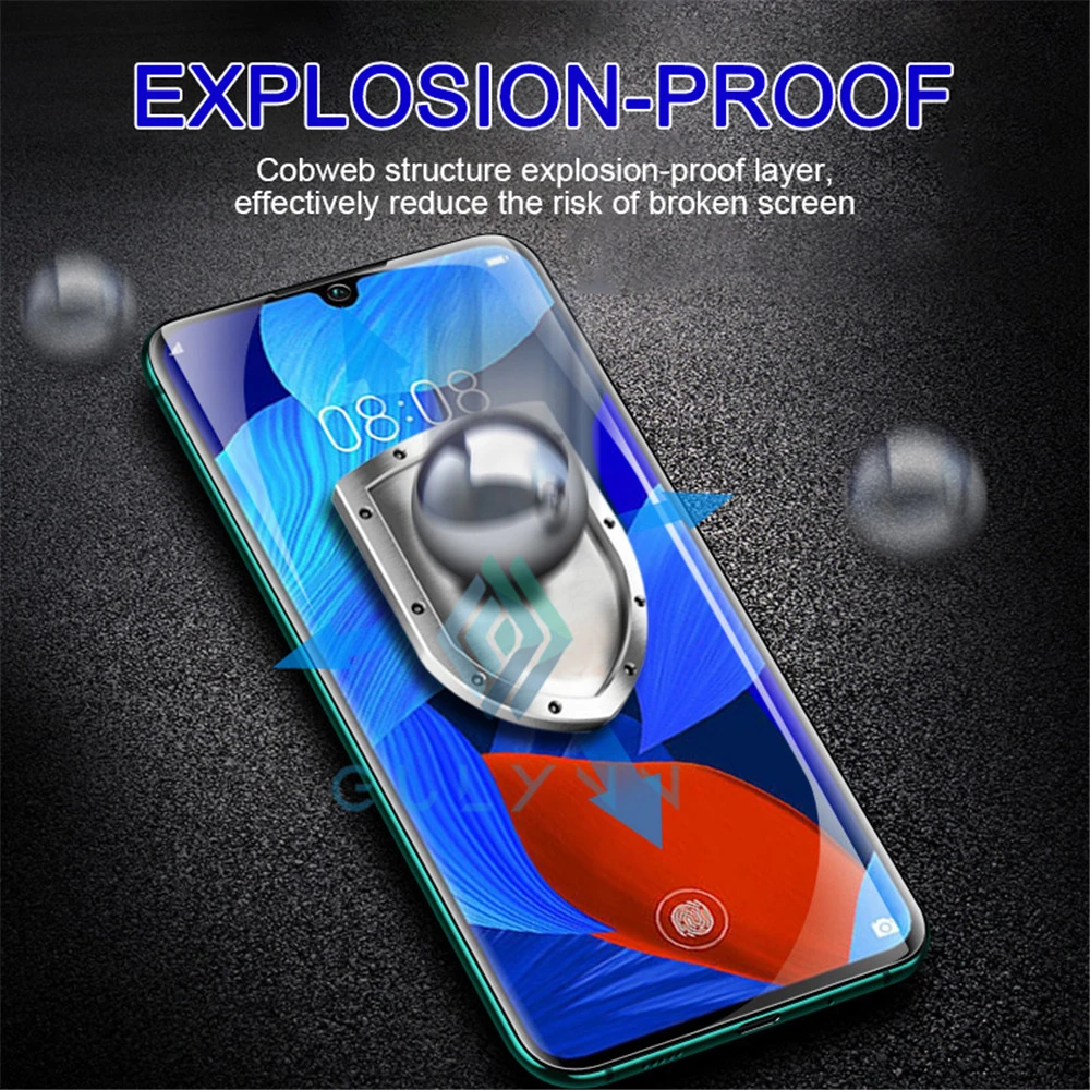 Передняя и задняя Гидрогелевая пленка 94DD для Huawei P30 40 P20 Lite P Smart Z Защита экрана Nova 5