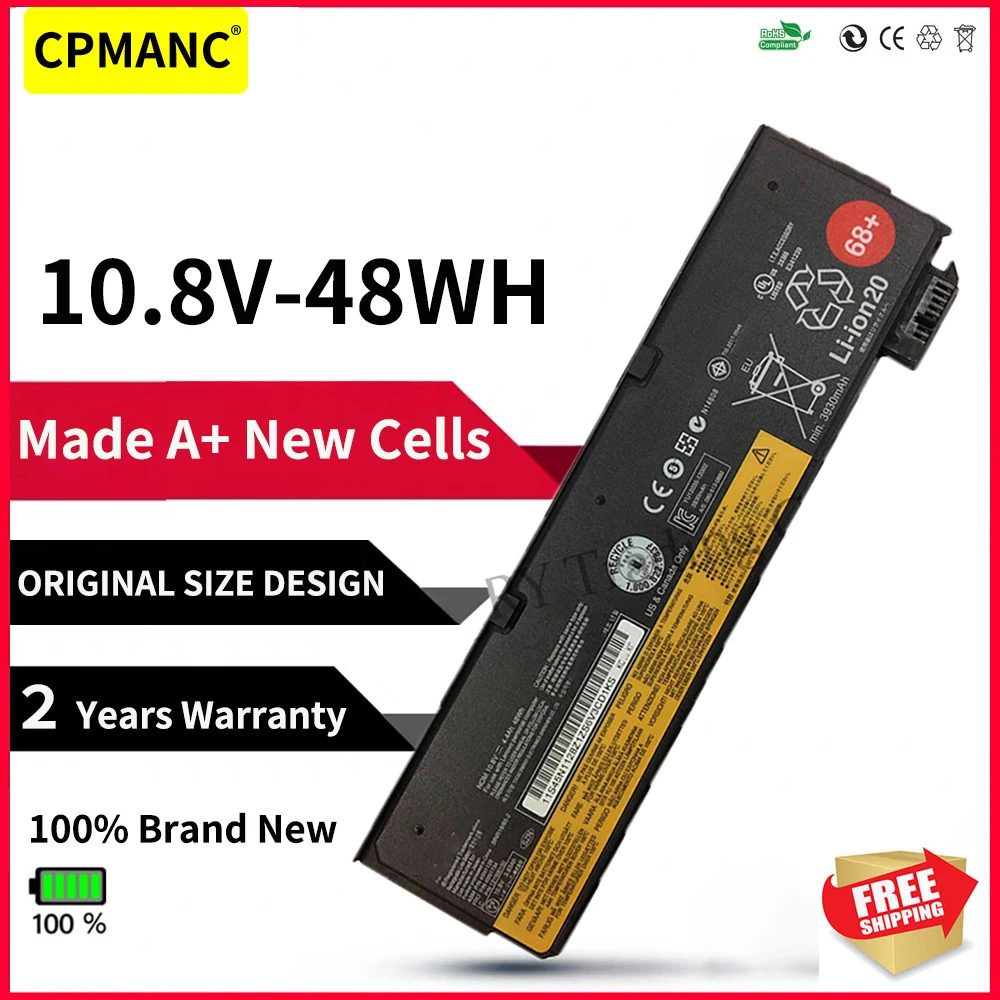 Аккумулятор для ноутбука Lenovo ThinkPad T440S T440 X240 S440 S540 45N1125 45n1134 45n1135 68 + 10 8 В 48 Втч |