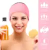 3pcs Adjustable Facial Headband with 1 Mask Brush Yoga Spa Bath Shower Makeup Wash Face Cosmetic Head Band Make Up Accessories 5