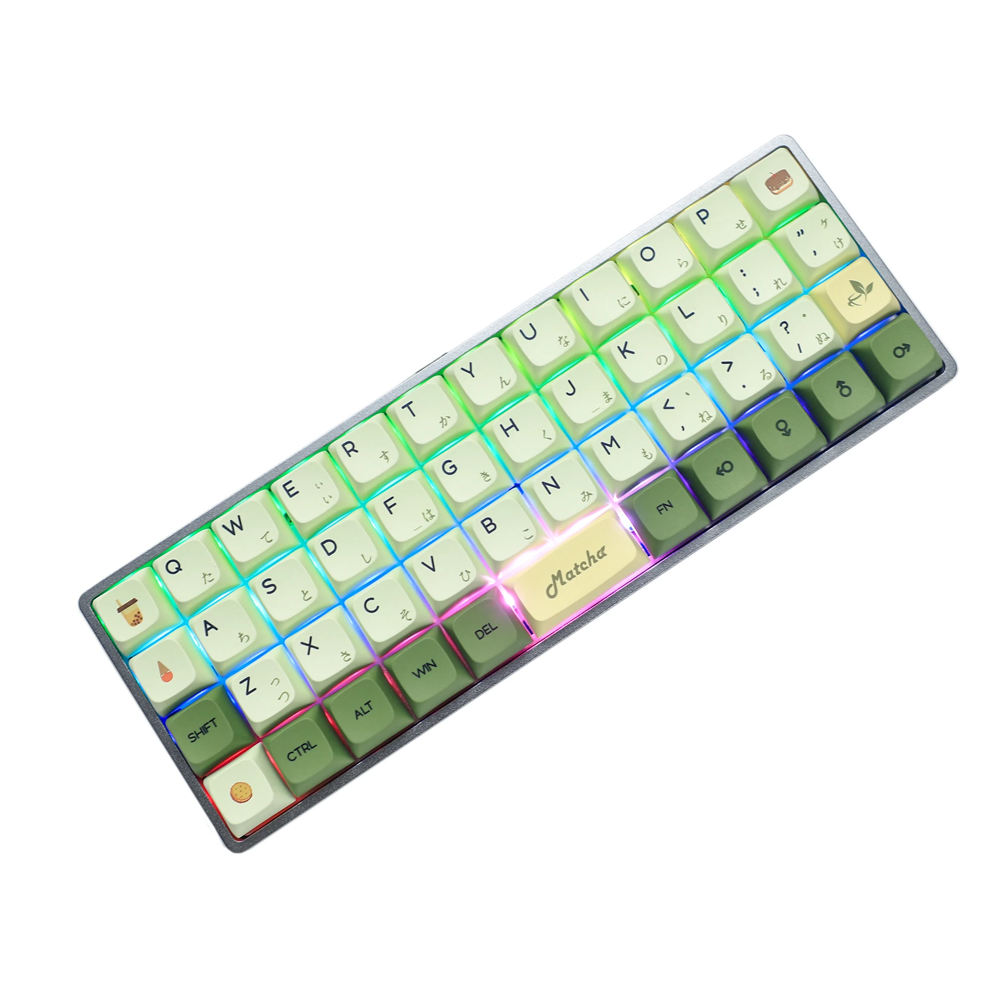 Air40 RGB Hot swap Милая 40 механическая клавиатура DIY Kit QMK VIA Type C PCB CNC чехол пластина |