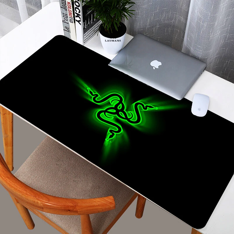 Razer alfombrilla de ratón de juego Mousepad alfombrilla de ratón para jugador teclado almohadilla de ratón de escritorio Mat tabla alfombra Mousepad xxl 900x400 para ordenador portátil Pad