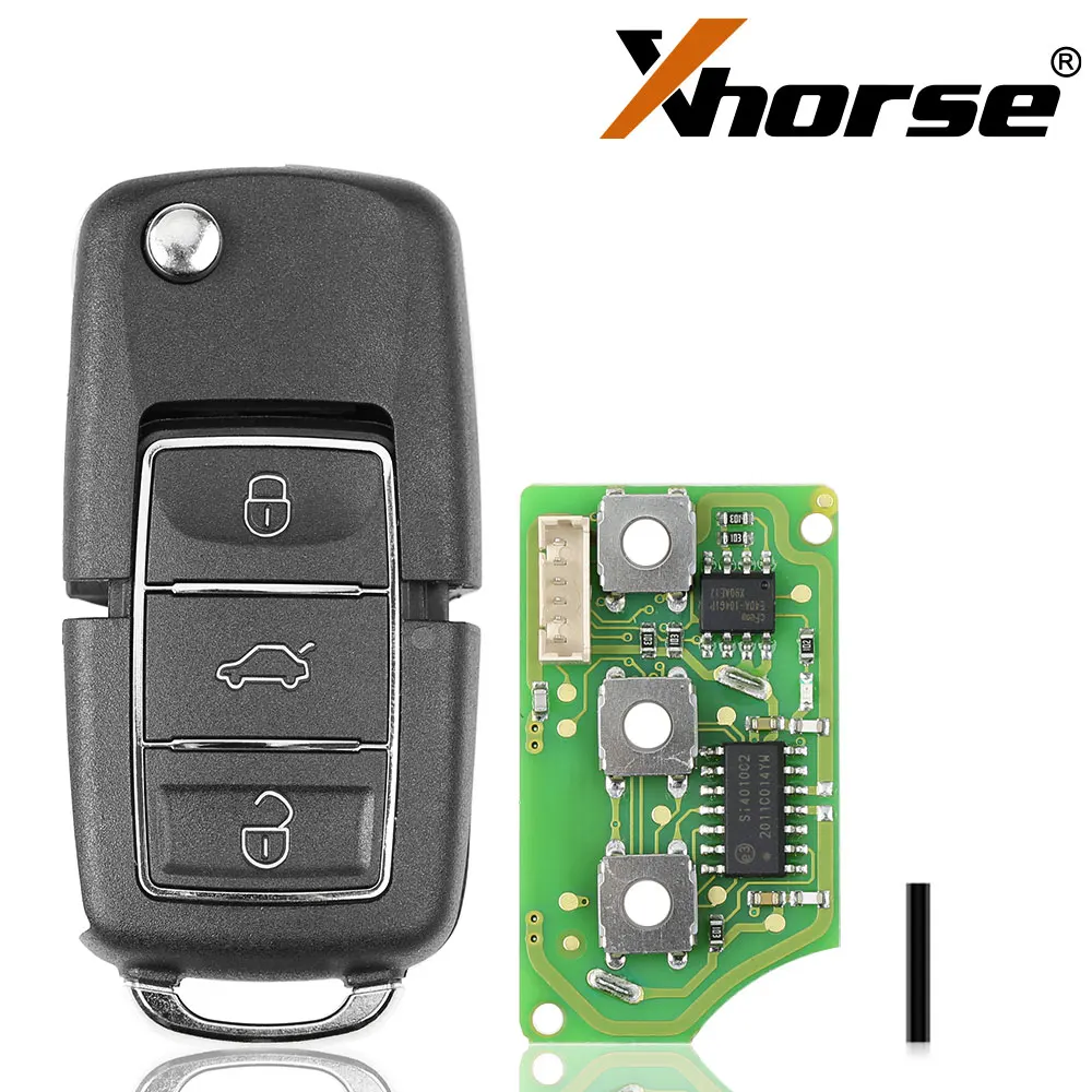 Xhorse XKB506EN проводной дистанционный ключ 3 кнопки для VVDI VVDI2 ключевой инструмент