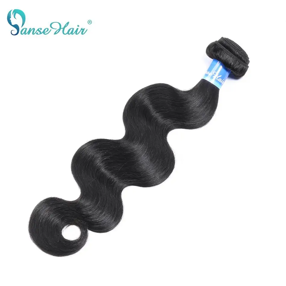 Cut Price Hair-Bundles Human-Hair-Extensions Panse-Hair Body-Wave Non-Remy Malaysian Can Color-1b-1pcs qVK7LB3V
