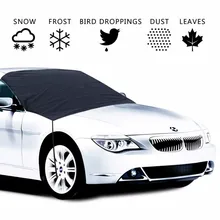 Портативные автомобильные Чехлы ветровое стекло теневое покрытие для защиты от Солнца Открытый автомобильный чехол Снежный лед водонепроницаемый авто защита от мороза зимний протектор Магнитный