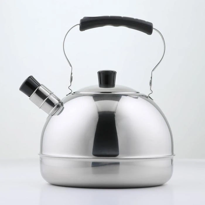 Чайник 3 л со свистком и откидной ручкой | Дом сад