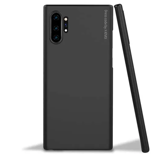 Для samsung Galaxy Note 10 чехол X-Level минималистичные тонкие жесткие PC Матовая защитная задняя крышка для Galaxy Note10 plus чехол Capa - Цвет: Black