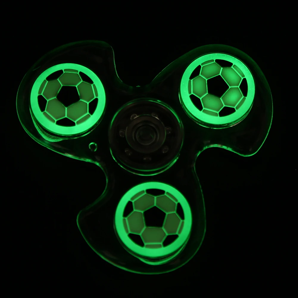 

Luminous Fidget Spinner Decompression Toy Noctilucous New Style Hand Finger Spinner for Autism and ADHD Anxiety Stress Gift Toy