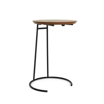 

A few Scandinavian solid wood sofa side table small bedroom bedside table round coffee table creative simple iron art
