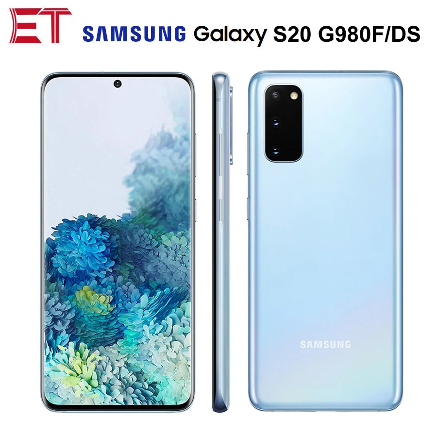 2020NEW Samsung Galaxy S20 G980F/DS 4G Dual SIM мобильный телефон 8 Гб RAM 128 ГБ ROM OctaCore 6 2 &quot1440x3200 4000 мАч