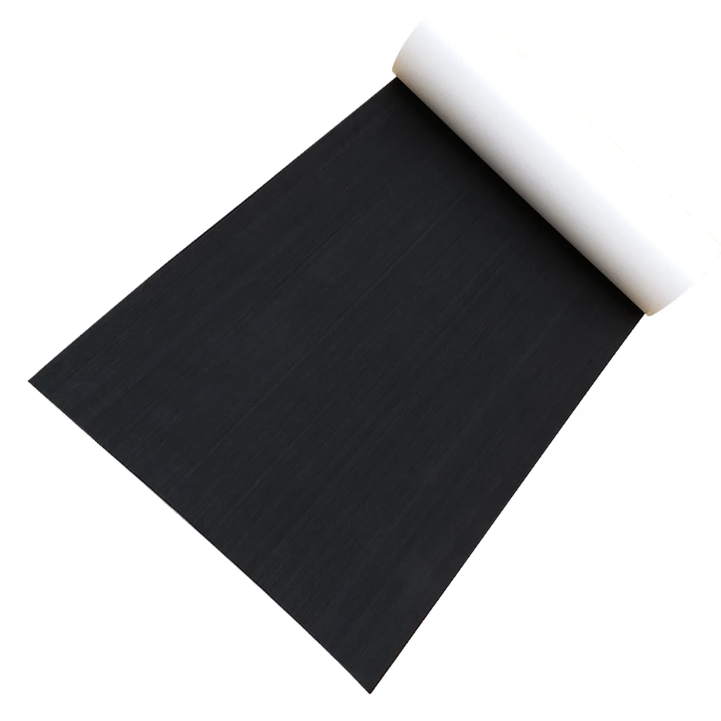 EVA Teak Decking Sheet for Boat Yacht Marine Floor Carpet, DIY Flooring - Self Adhesive & Non-slip - 94.5'' x 25.6''