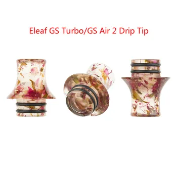 

Taifun GTR MTL RTA/Eleaf GS Turbo/GS Air 2 Tank/Vaptio TYRO Kit 510 MTL Drip Tip Colorful Resin Ultem Mouthpiece