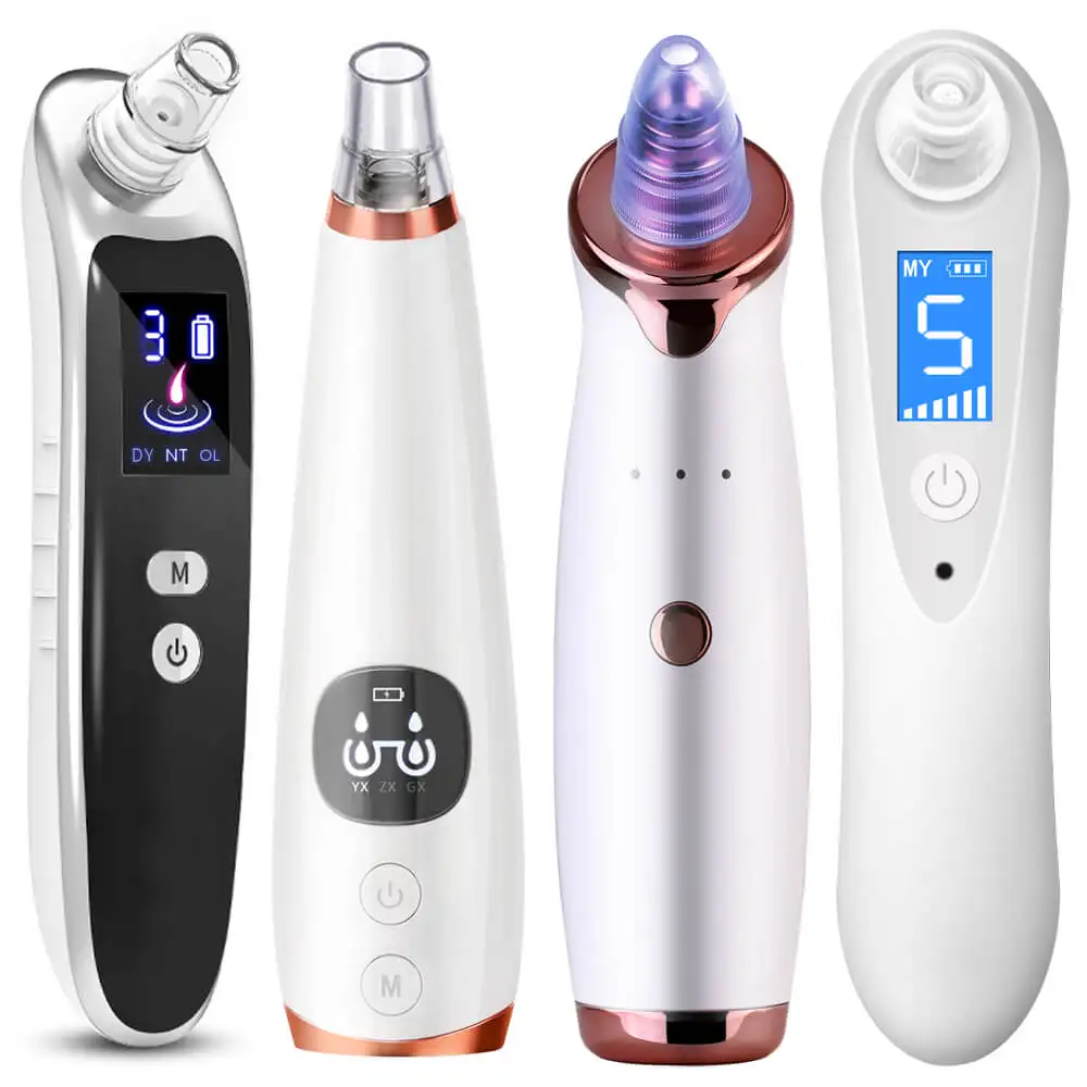 

Drop Shipping Blackhead Acne Remover Vacuum Machine Black Head Face Skin Care Cleaner Pore Nose Suction Facial Removal Extractor